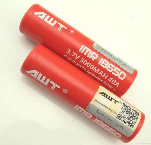 18650 Rechargeable 3.7V 40A 3000mah Batteries. High Drain Type. Collections are allowed.
