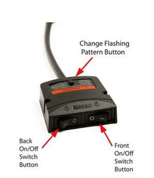 Security Vehicle Roof Top Emergency Warning Flash Strobe Light. Collections are allowed.