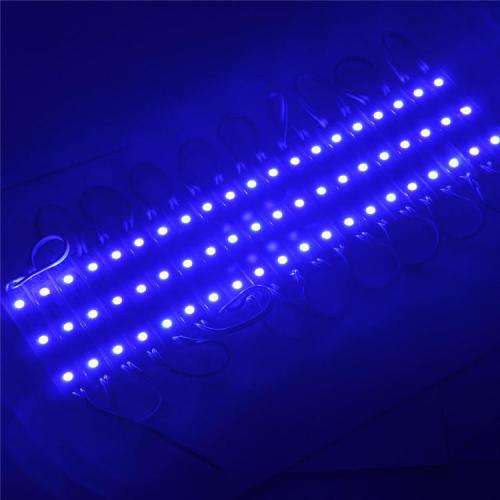 LED Light Modules: Waterproof Triple SMD5050 in Blue Colour. Collections are allowed.