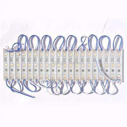LED Light Modules: Waterproof Triple SMD5050 in Blue Colour. Collections are allowed.