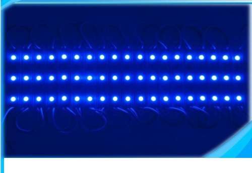 LED Light Modules: Waterproof Triple SMD5050 in Blue Colour. Collections are allowed.