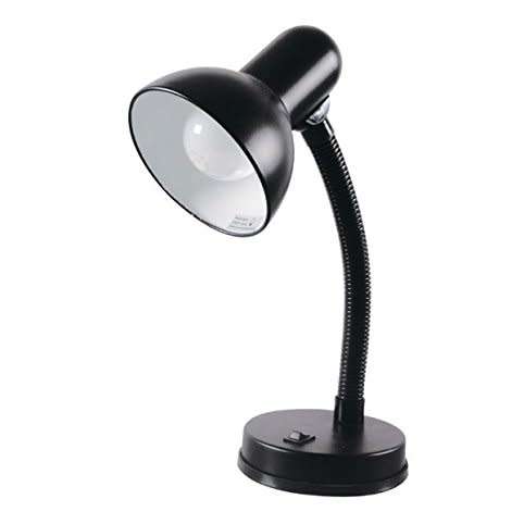 Desk Top Lamp Holder with Flexible Gooseneck & LED Bulb. Collections are allowed.