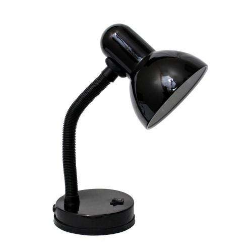 Desk Top Lamp Holder with Flexible Gooseneck & LED Bulb. Collections are allowed.