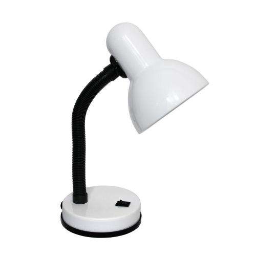 Desk Top Lamp Holder with Flexible Gooseneck & LED Bulb. Collections are allowed.