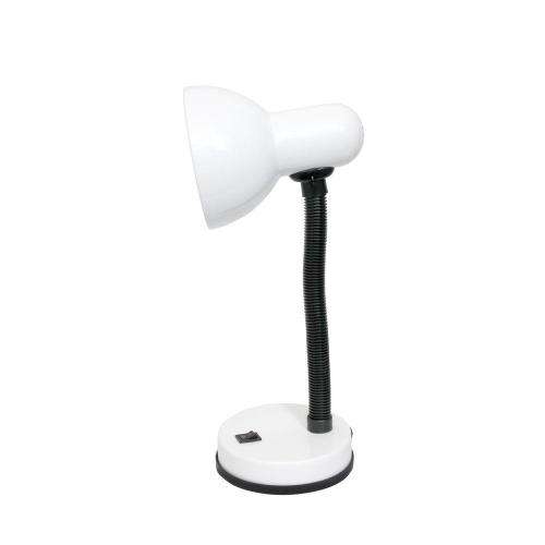 Desk Top Lamp Holder with Flexible Gooseneck & LED Bulb. Collections are allowed.