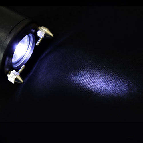 Rechargeable Electric Shock Stun Baton with Siren + LED Torch/Flashlight. Collections are allowed.