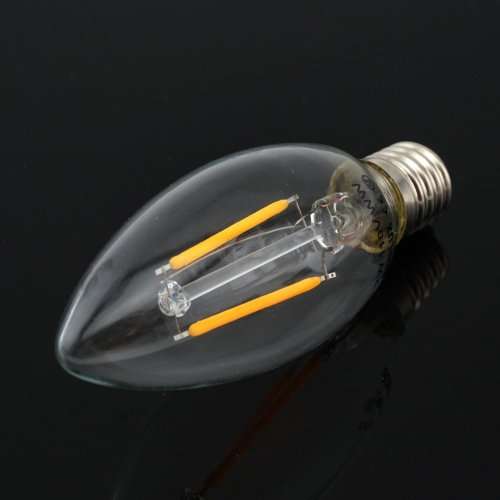 LED Light Bulbs: FILAMENT Candle Design Light Bulbs. Collections are allowed.