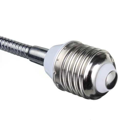 E27 to E27 Light Bulb Adapter / Converter + Gooseneck Extension. Collections are allowed.