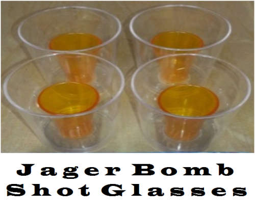 Jager Bomb Shot Cups Pack of 4. Collections are allowed.