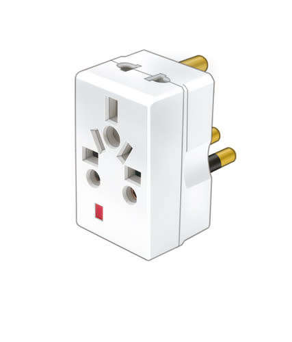Plug Adapter: MultiPlug Power Socket Adapter. Collections are allowed.