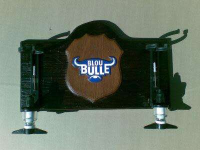 Liquor Dispenser: Blou Bulle Rugby + 2 Optics. Brand New Products. Collections allowed