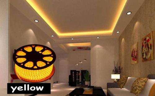 LED Strip Lights: 5 Metres 12Volts Waterproof in YELLOW Colour. Collections are allowed.