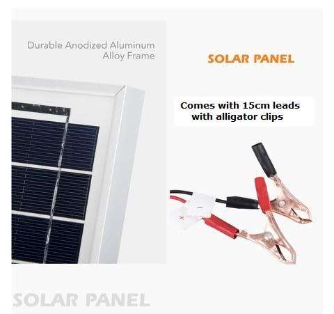 Solar Panel: 10W PV Solar Panel. Collections are allowed.