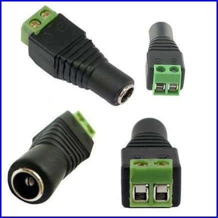 2.1 x 5.5mm DC Power Female Plug Jack Connector Adaptor. Collections are allowed.