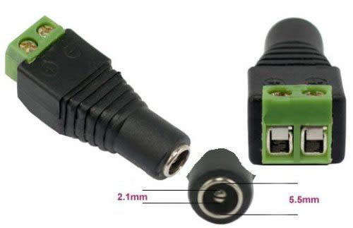 2.1 x 5.5mm DC Power Female Plug Jack Connector Adaptor. Collections are allowed.