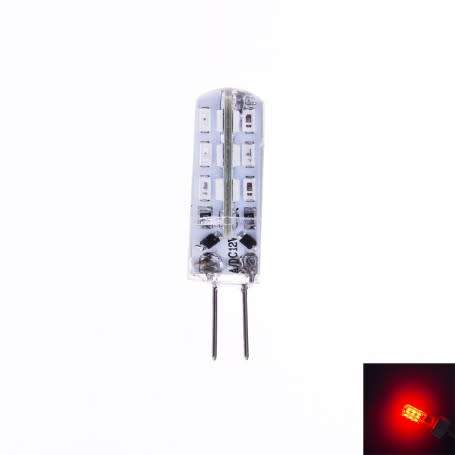 LED Light Bulbs: Red G4 LED 2W Capsules/Bulbs/Lamp Corn Design. Collections are allowed.