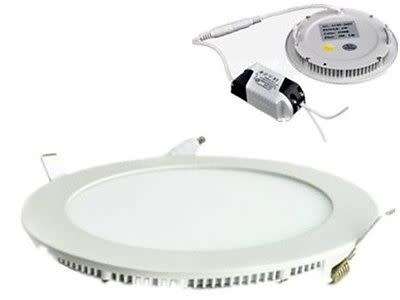 LED Ceiling Lights 12W 220V Round Panel Complete with Fittings + Driver / PSU. Collections allowed