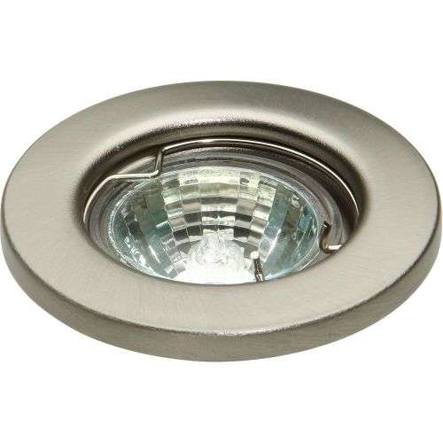 Downlight Fittings: Fixed Satin Chrome. Collections are allowed.