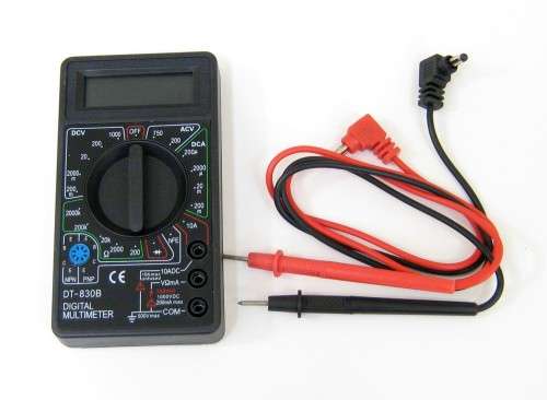 Digital Portable MultiMeter DT830B. Collections are allowed.