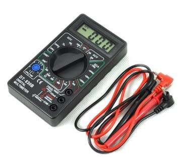 Digital Portable MultiMeter DT830B. Collections are allowed.