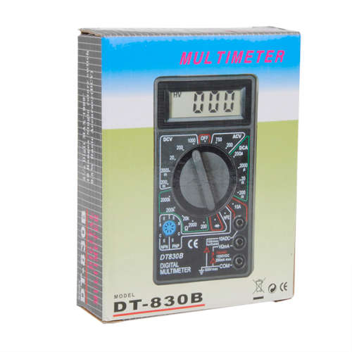 Digital Portable MultiMeter DT830B. Collections are allowed.
