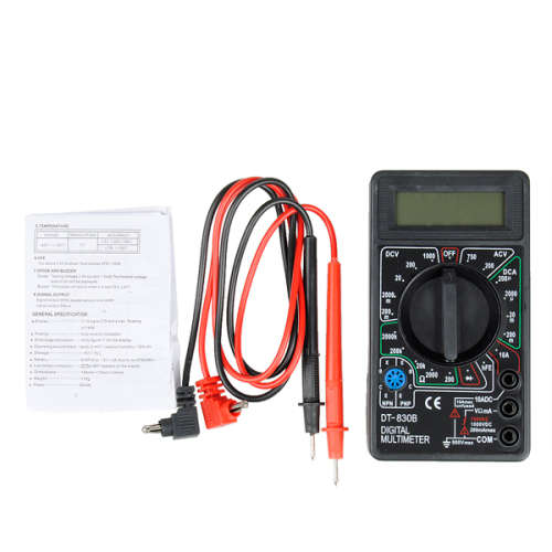 Digital Portable MultiMeter DT830B. Collections are allowed.
