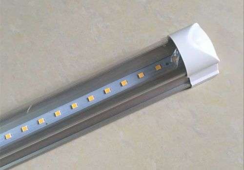 12V LED Fluorescent Tube Light: Clear Cover Complete with Wiring. Collections allowed