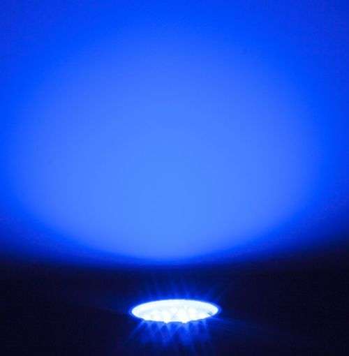 Blue Light Colour LED Downlights 6W GU10 AC185~265V Wide Beam Angle Light Bulbs. Collections Allowed