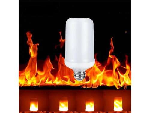 LED Light Bulbs: Flame Flicker Effect Type B22 Bayonet Cap. Collections allowed.