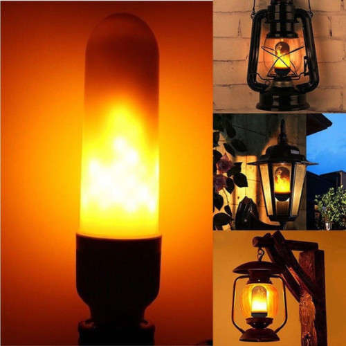 LED Light Bulbs: Flame Flicker Effect Type B22 Bayonet Clip. Collections allowed.