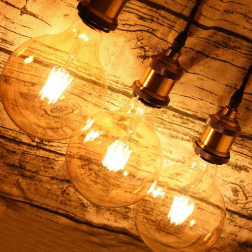 Light Pendant Ceiling Fittings: Retro Vintage Antique Edison E27. Collections are allowed.