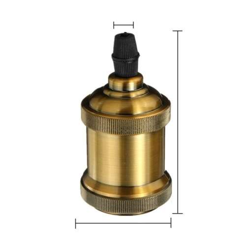 Light Pendant Ceiling Fittings: Retro Vintage Antique Edison E27. Collections are allowed.