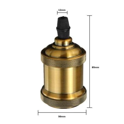 Light Pendant Ceiling Fittings: Retro Vintage Antique Edison E27. Collections are allowed.