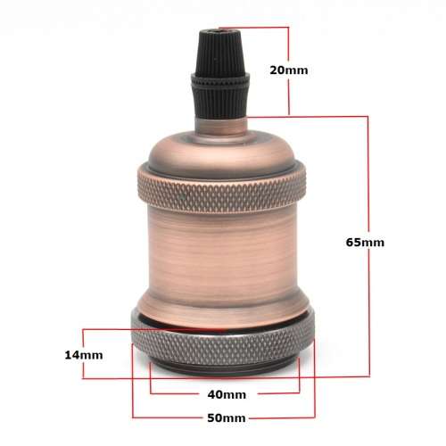 Light Pendant Ceiling Fittings: Retro Vintage Antique Edison E27. Collections are allowed.