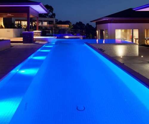 LED Strip Lights: Blue 220V Complete With Connector Plug + End Cap. Collections are allowed.