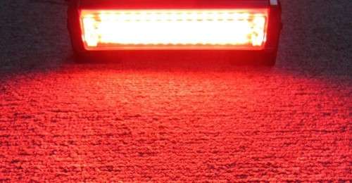 Red COB LED Emergency Hazard Warning Flash Cluster Strobe Grille Lights 12V/24V. Collections Allowed