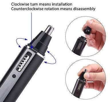 Rechargeable Multifunction 4in1 Electric Nose Hair Trimmer + More. Collections are allowed.