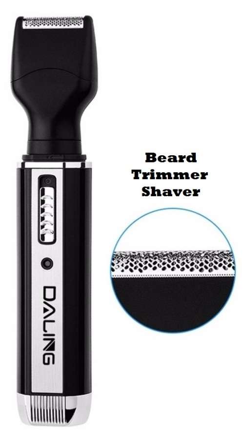 Rechargeable Multifunction 4in1 Electric Nose Hair Trimmer + More. Collections are allowed.