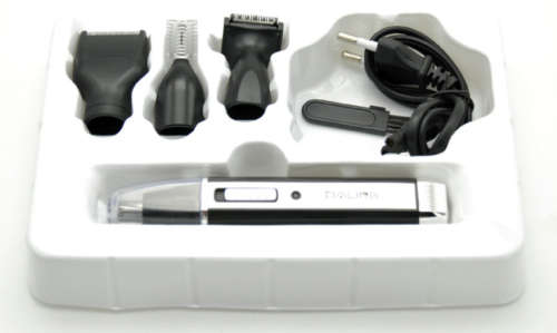 Rechargeable Multifunction 4in1 Electric Nose Hair Trimmer + More. Collections are allowed.