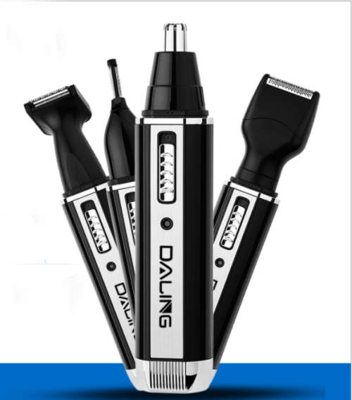 Rechargeable Multifunction 4in1 Electric Nose Hair Trimmer + More. Collections are allowed.