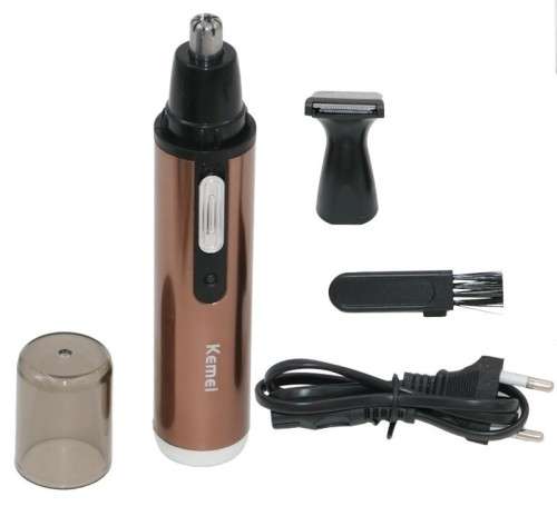 Rechargeable Multifunction 2in1 Electric Nose Hair Trimmer + More. Collections are allowed.
