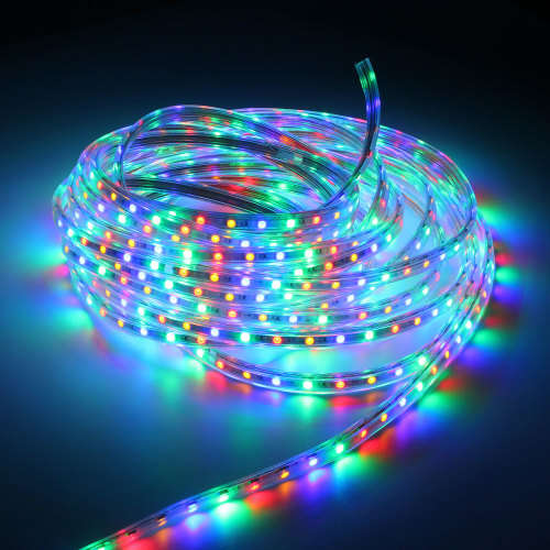 MultiColour LED Strip Lights 5m RGB 220V Complete Turnkey Kit. Collections are allowed.