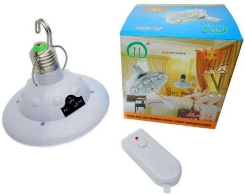 LED Light Bulbs: Rechargeable Emergency Globes with Remote Control + More. Collections allowed.