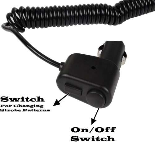 LED Windscreen Strobe GREEN Emergency Vehicle Flash/Warning Dashboard Light. Collections allowed.