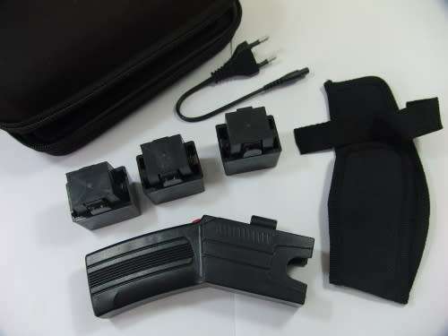 Stun Gun Electric Shooting Shock Self Defence Device Kit. Collections are allowed.