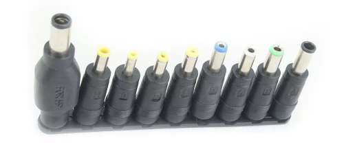 Power Adapter Charger with Connector Plugs for Laptops or Mobile Devices. Collections are allowed.