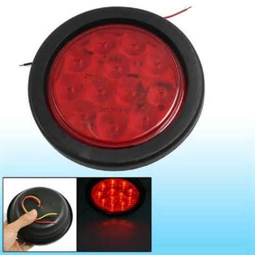 LED TAIL LIGHTS: Round 12V ~ 24V RED. Collections allowed.