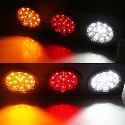 TAIL LIGHTS: LED Complete Set with Metal Bracket Housing 12V~24V. Collections allowed.