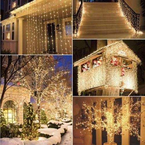 LED Decorative Fairy String Lights Waterproof 220V AC Warm White. Collections allowed.