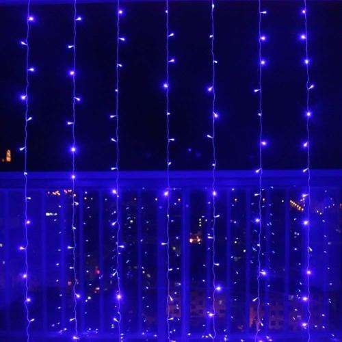 LED Decorative Fairy String Lights Waterproof 220V AC in Blue. Extendable. Collections are allowed.